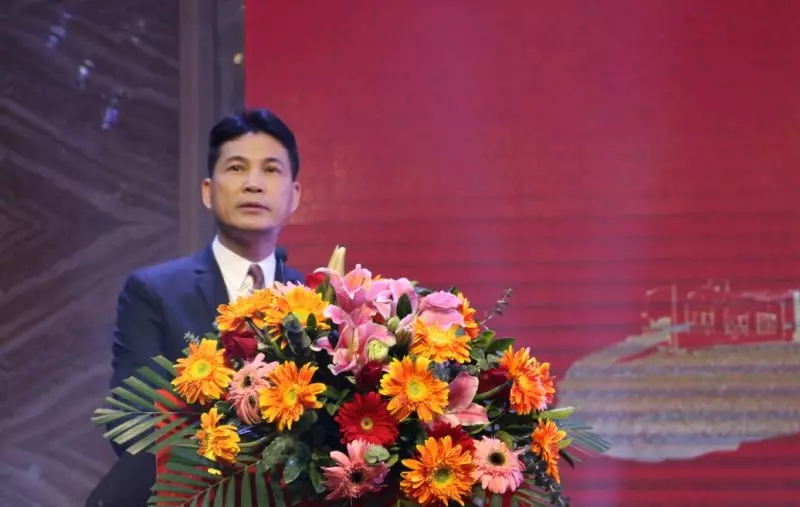 欧博ABG董事长讲话现场