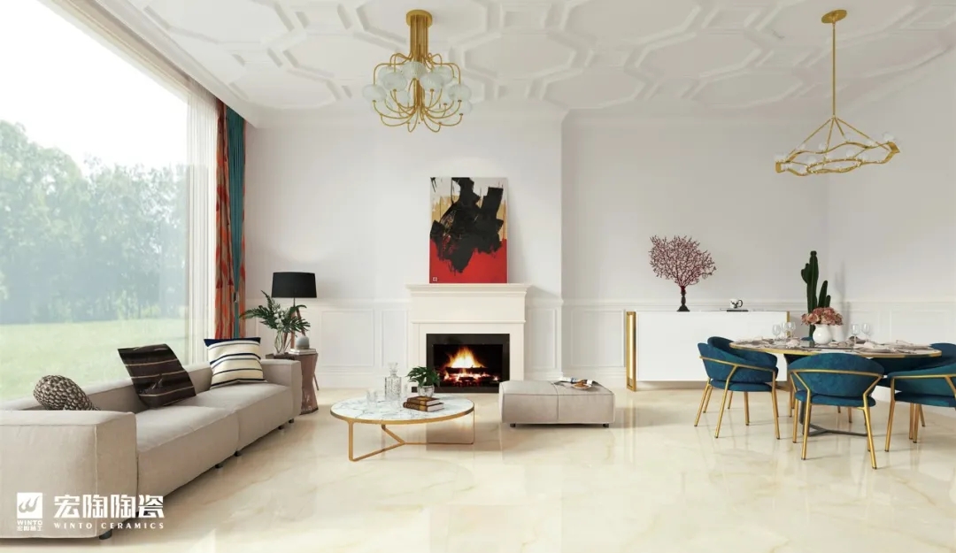 欧博ABGTPG80165（800×800mm）抛釉瓷砖地砖