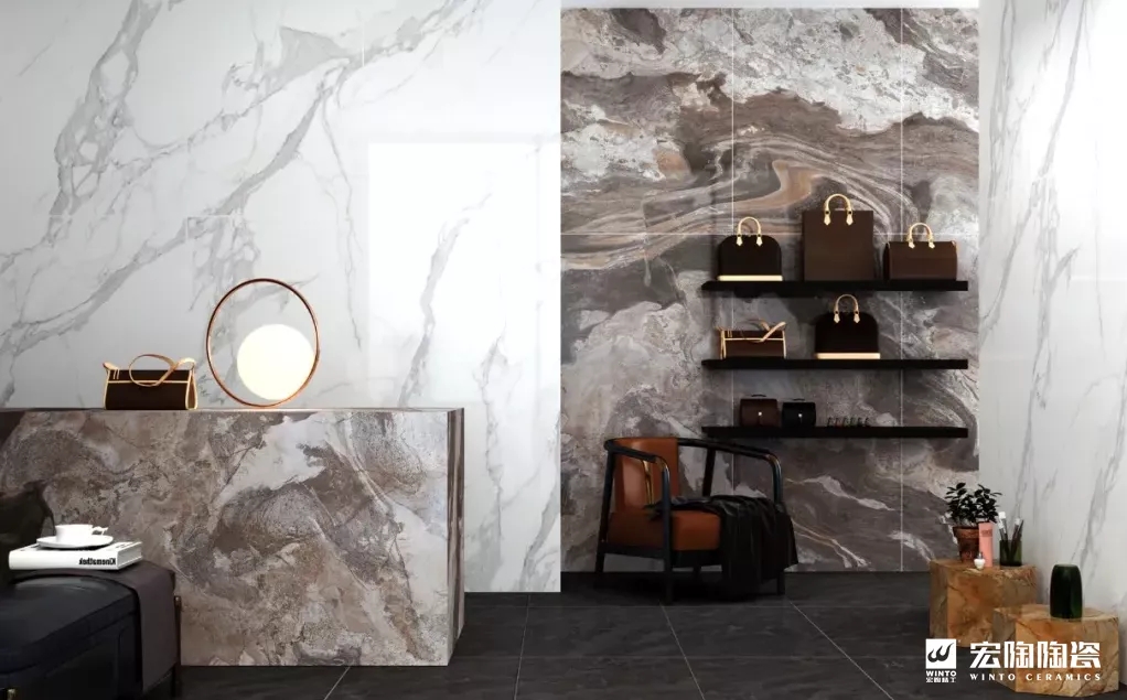 欧博ABGTPGM26023(卡隆米黄）600×1200mm