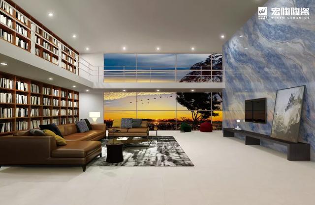 欧博ABG蓝色玫瑰瓷砖