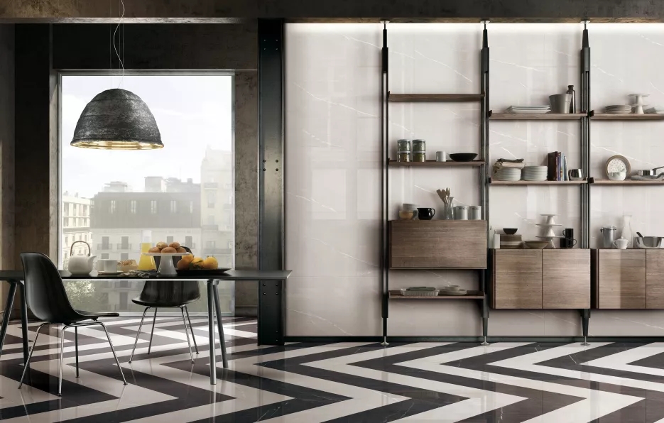 欧博ABG家庭客厅瓷砖地砖花型效果图