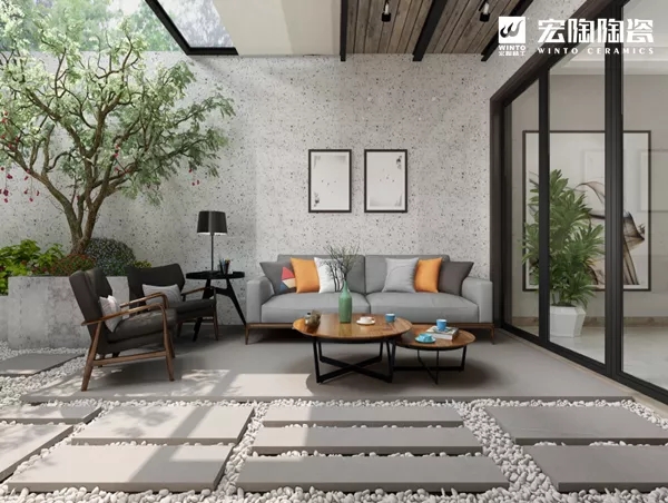 欧博ABG厚瓷砖装修效果图