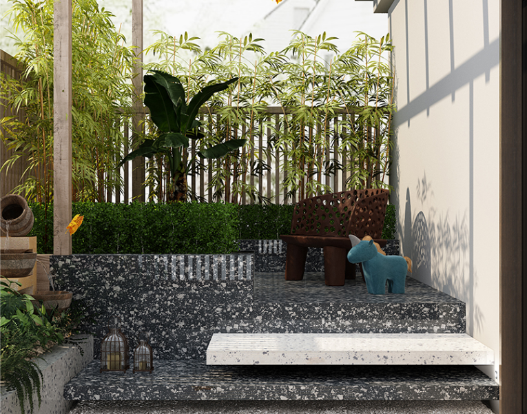 欧博ABG陶瓷岩板地砖效果图