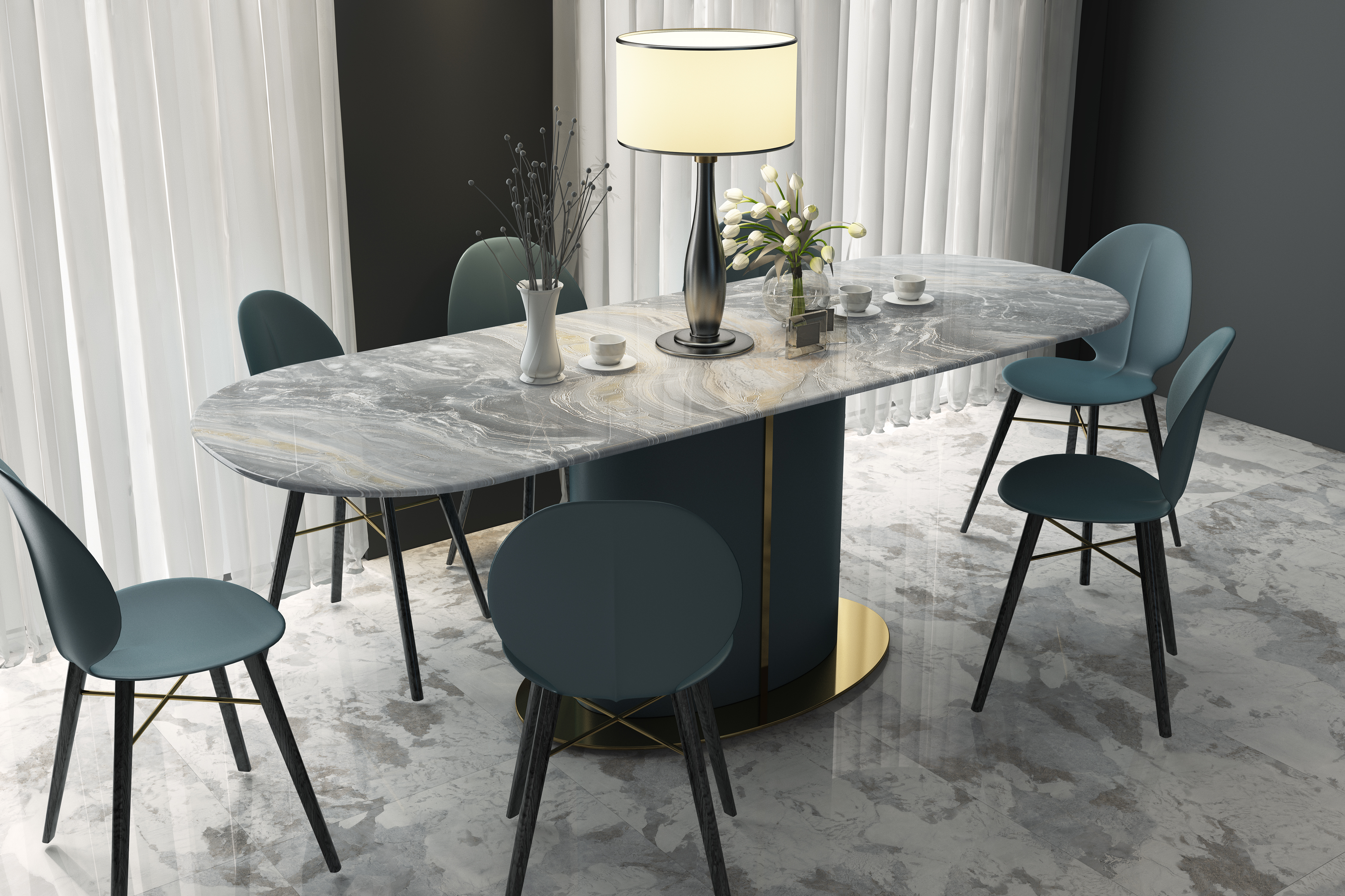 欧博ABG地砖装修效果图