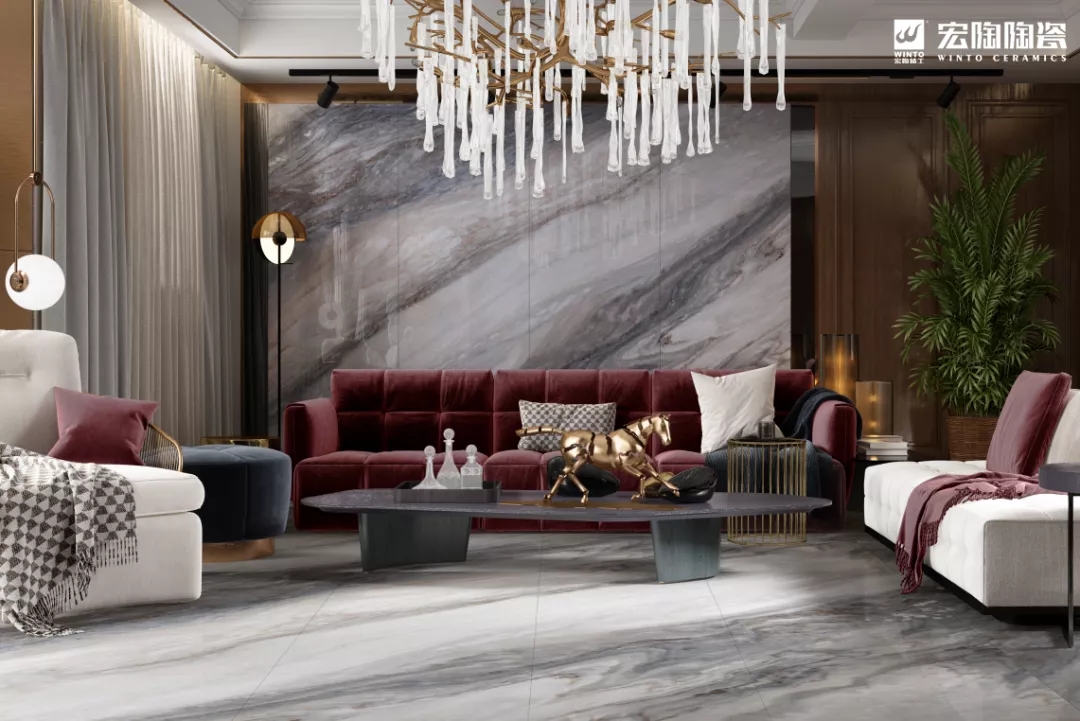 欧博ABG岩板装修效果图