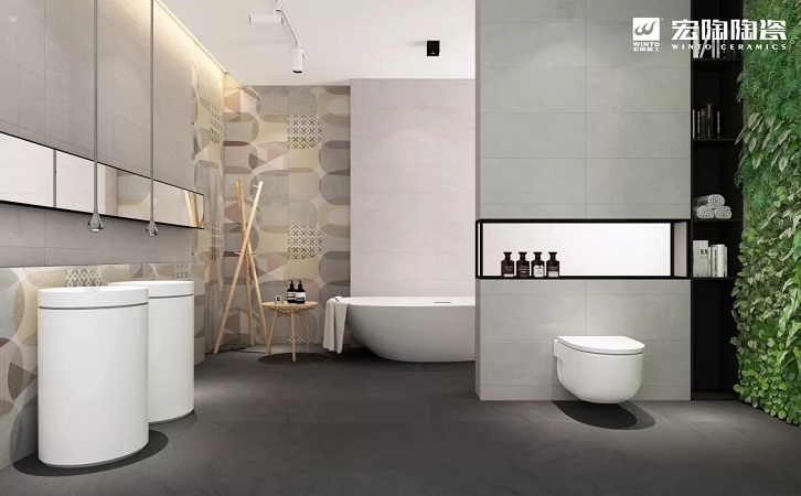 中国陶瓷一线品牌欧博ABG瓷片装修效果图
