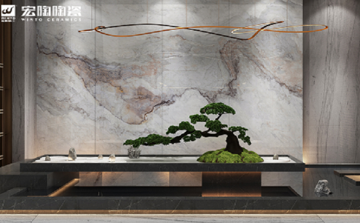 欧博ABG陶瓷大板装修效果图