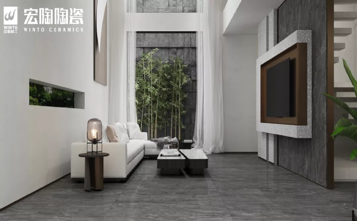 中国陶瓷一线品牌欧博ABG地砖装修效果图