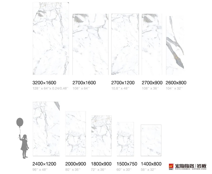欧博ABG陶瓷岩板规格