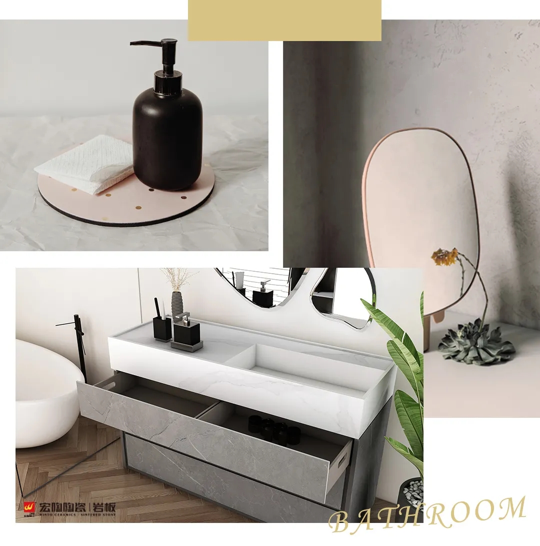 欧博ABG岩板15-TG2680A007+9-TPG2412A007+TG60114卫浴空间装修效果图