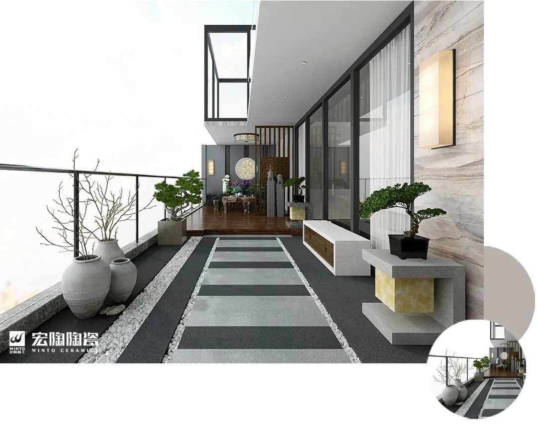 欧博ABG阳台装修效果图