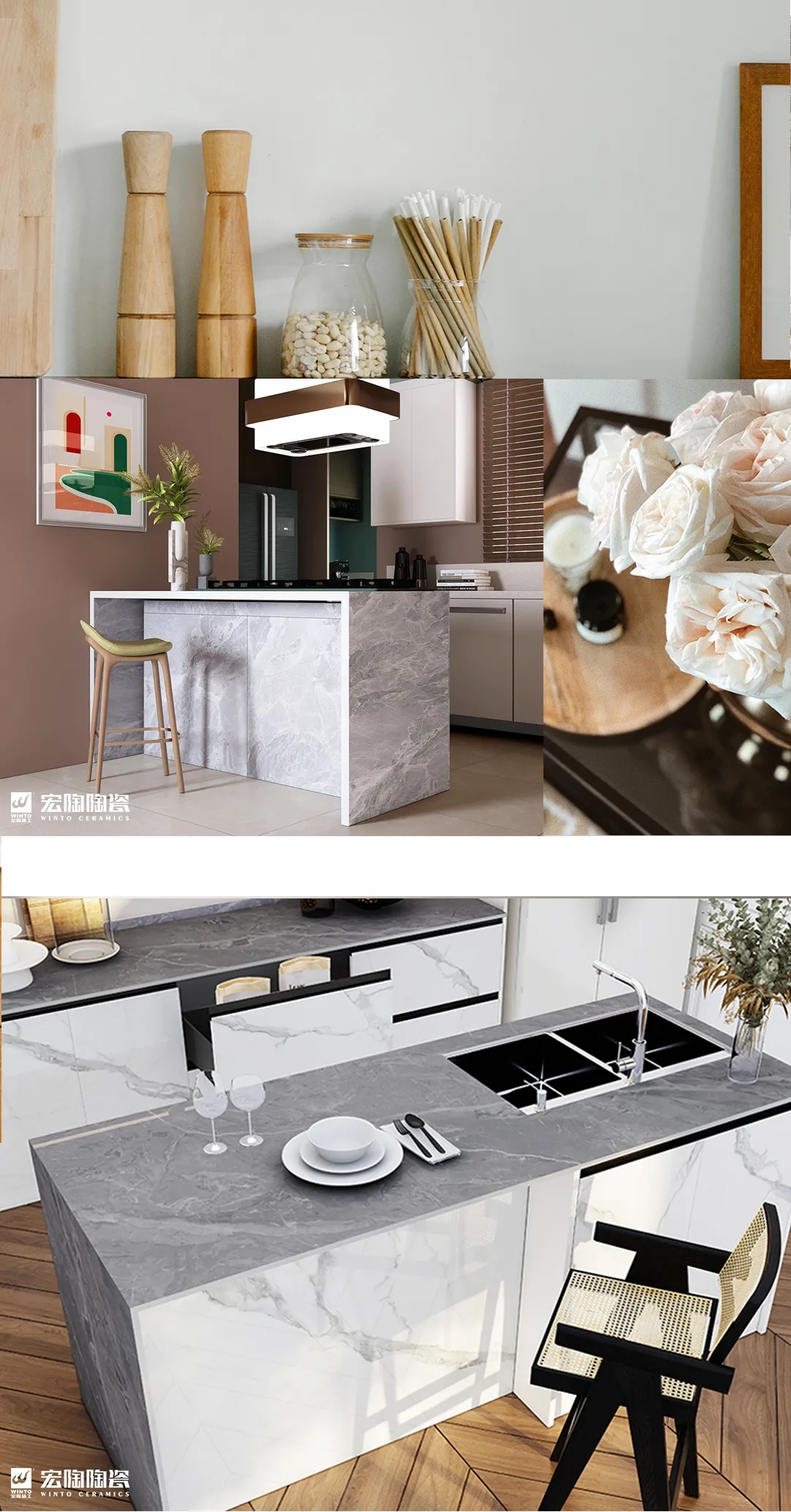  欧博ABG卡索灰 15-TG2680F010瓷砖地砖装修效果图