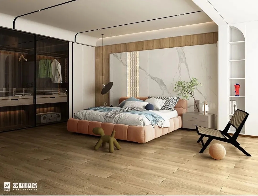 欧博ABGTPEB157001黑金沙750×1500mm瓷砖地砖装修效果图