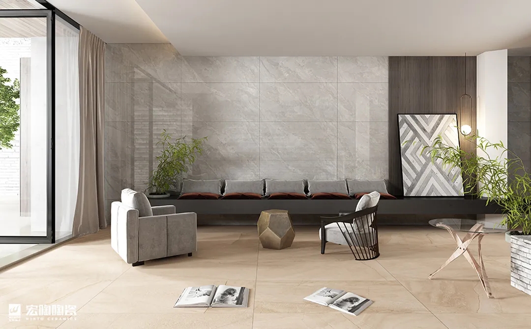 欧博ABGTG2157187安卡斯灰750x1500mm瓷砖地砖装修效果图