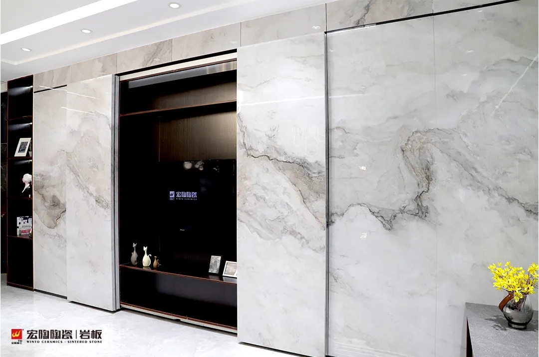 欧博ABG岩板展厅效果图