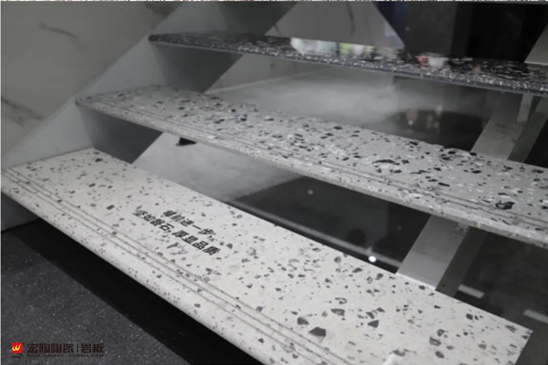 欧博ABG岩板楼梯效果图