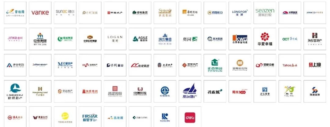 欧博ABG地砖部分百强房企战略相助同伴图