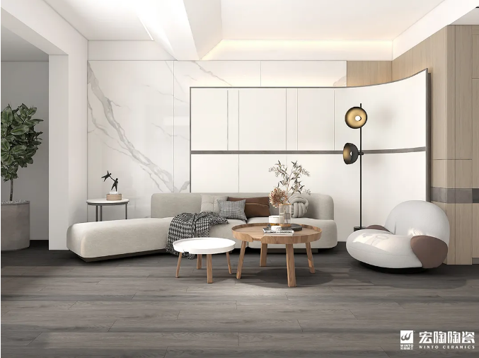 欧博ABGTCB1220011 斐拉云杉 200x1200mm地砖效果图