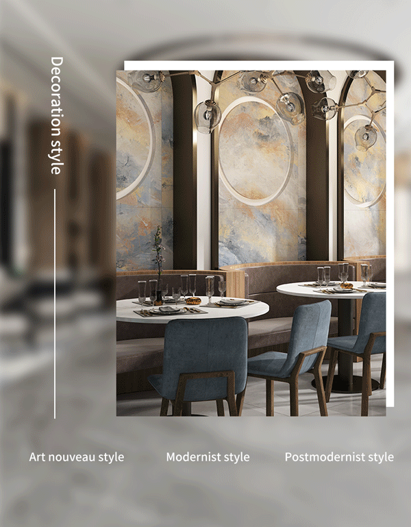 欧博ABG地砖瓷砖新艺术气概装修效果图