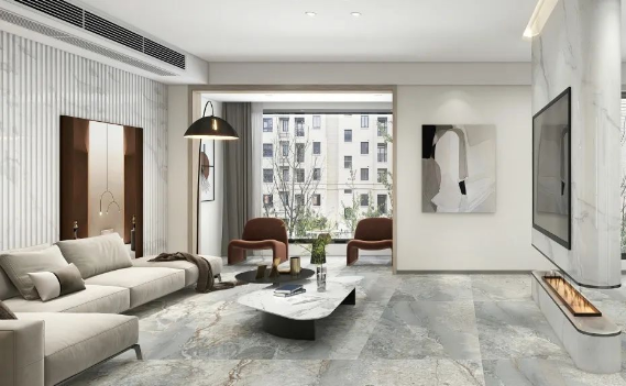 欧博ABG质感砖大客厅效果图展示