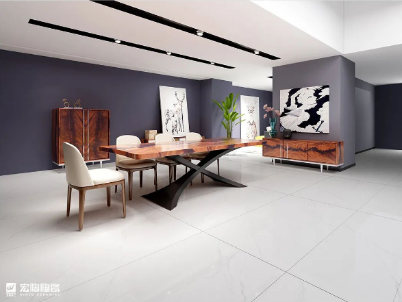 欧博ABG质感砖餐厅装修效果图