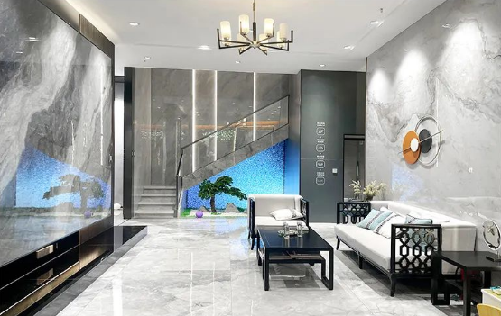 欧博ABG百色瓷砖地砖专卖店场景展示区