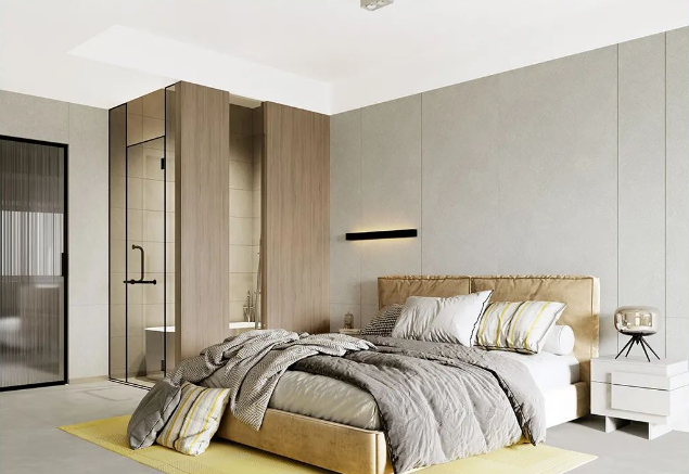 欧博ABG质感砖卧室装修效果图