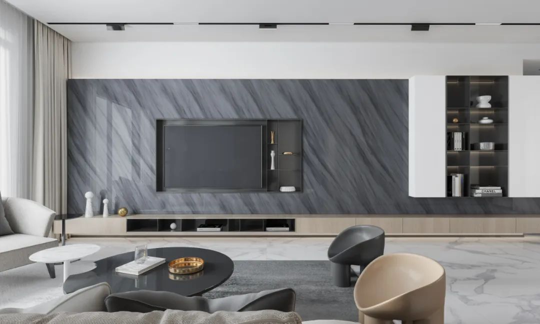 欧博ABG地砖客厅装修效果图