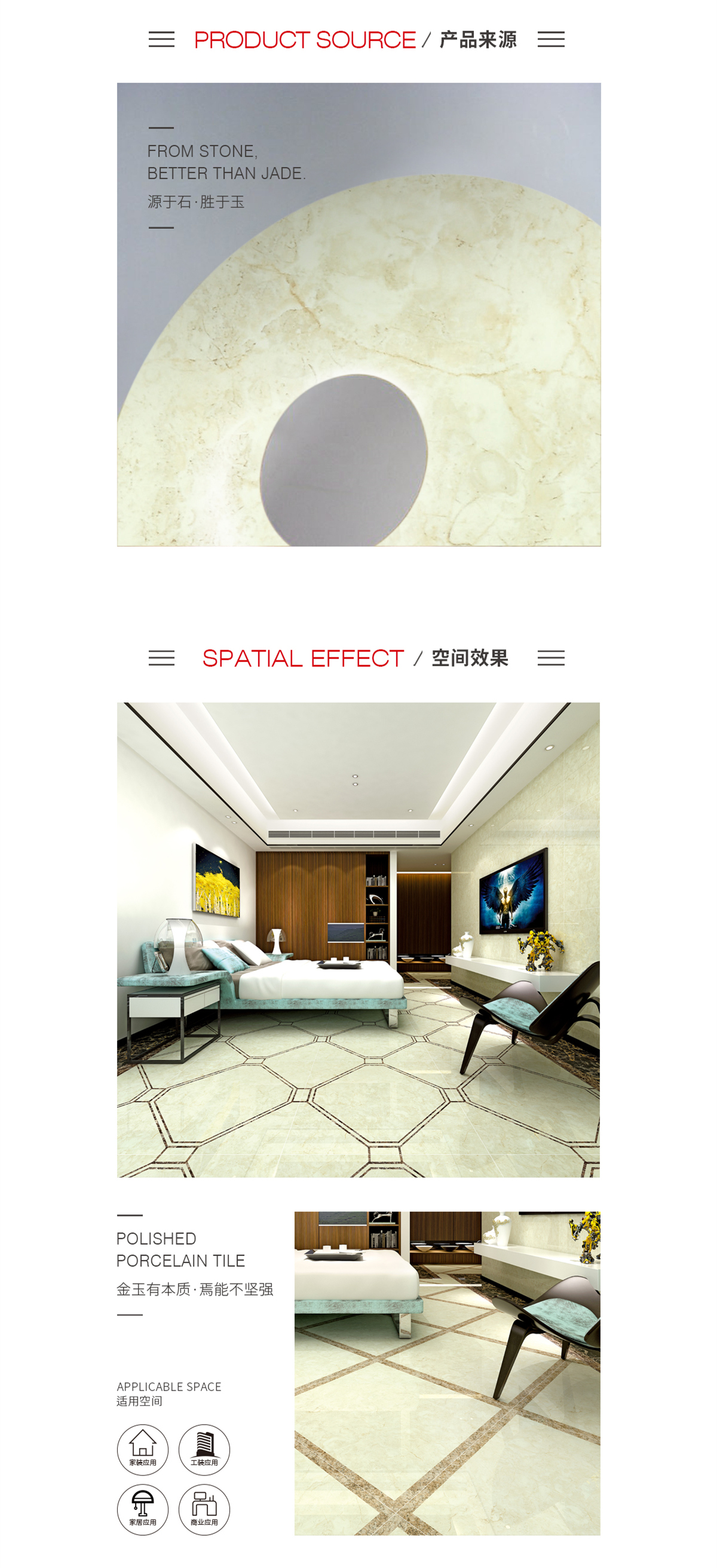 先进科技、壮丽自然、平整如镜、不易刮花。。。